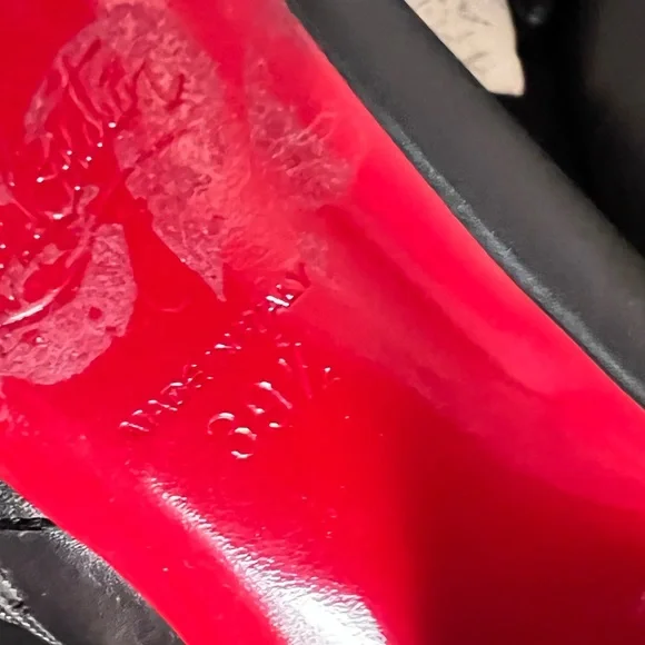 Christian Louboutin Christina 85 ankle tassel booties 39.5, fits like size 8 US. - Picture 8 of 8